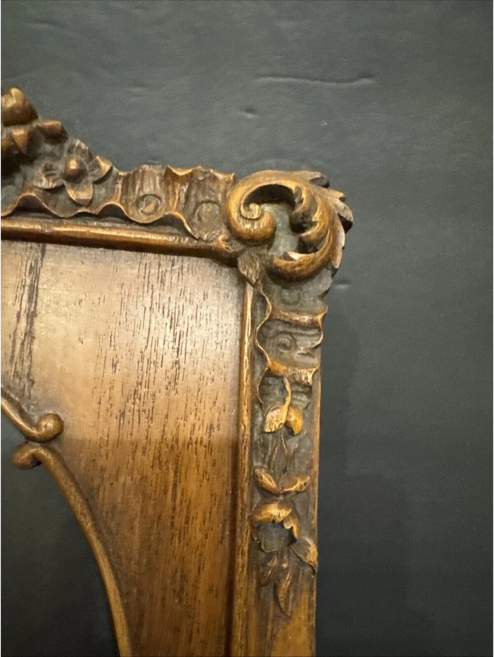 Vintage Baroque Rococo Style Hollywood Regency 8x10 Picture Frame Gorg Detail